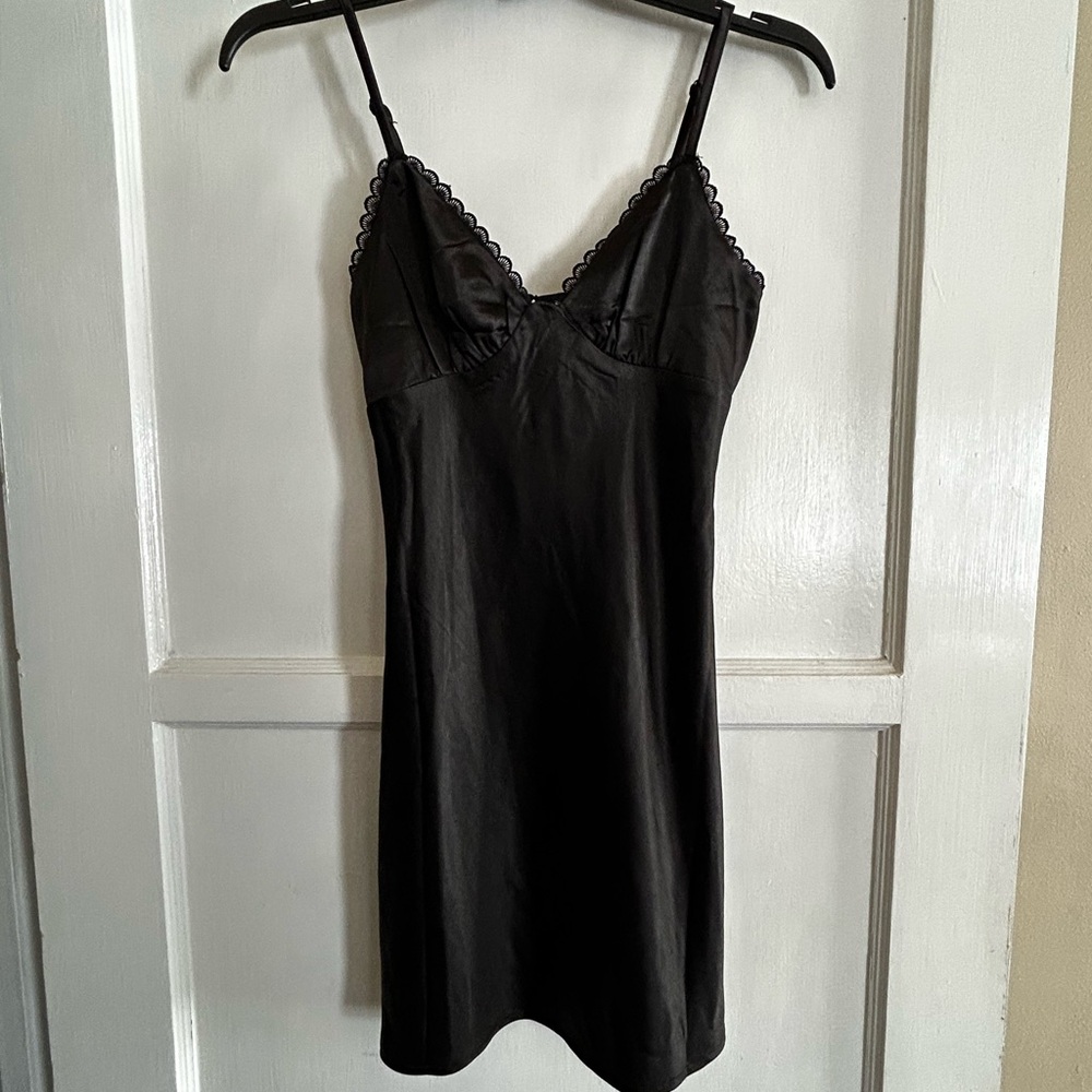 Princess Polly Black Mini Dress